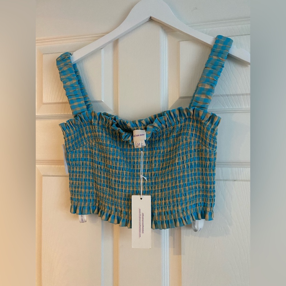 NWT Plaid Tank Top
